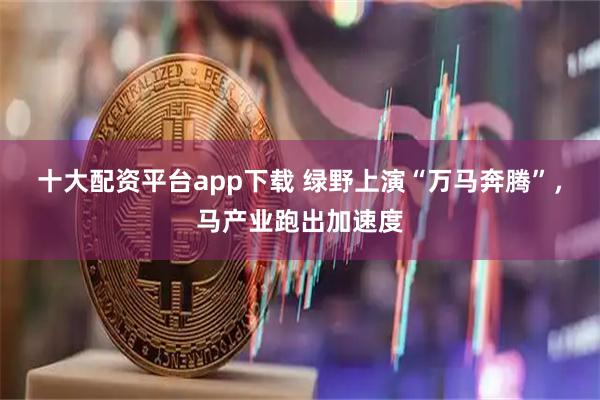 十大配资平台app下载 绿野上演“万马奔腾”，马产业跑出加速度